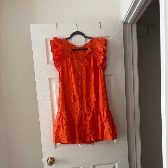 Joy Joy Orange Dress - Picture 1 of 3